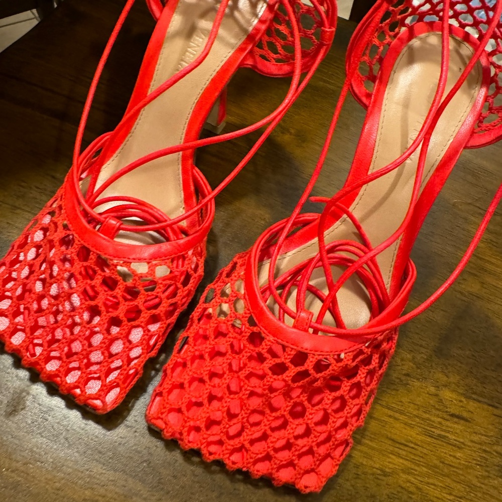 Authentic Bottega Veneta Heels with original box and dust bag!